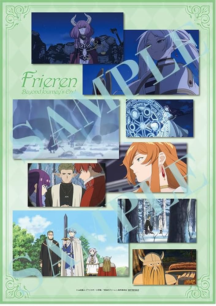 葬送のフリーレン Amazon 特典 B2布ポスター＆メガジャケ コンプリート Amazon.co.jp: 【Amazon.co.jp限定】「葬送のフリーレン」Blu
